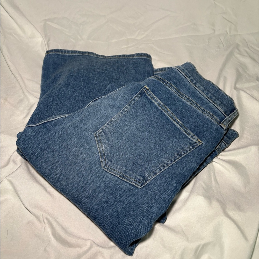 Veronica Beard Beverly High Rise Skinny Flare Jeans - Iceberg Wash